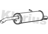 Exhaust backbox / end silencer
