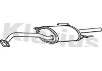 Exhaust backbox / end silencer