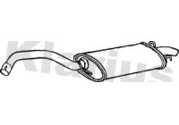 Exhaust backbox / end silencer