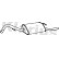 Exhaust backbox / end silencer