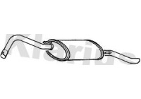 Exhaust backbox / end silencer