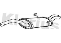 Exhaust backbox / end silencer