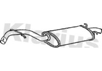 Exhaust backbox / end silencer