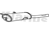 Exhaust backbox / end silencer