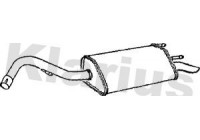 Exhaust backbox / end silencer