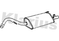 Exhaust backbox / end silencer