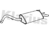 Exhaust backbox / end silencer