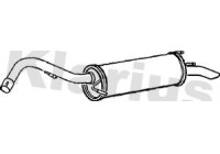 Exhaust backbox / end silencer