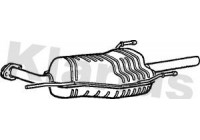 Exhaust backbox / end silencer