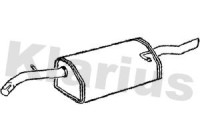 Exhaust backbox / end silencer