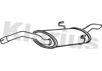 Exhaust backbox / end silencer