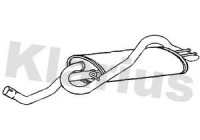 Exhaust backbox / end silencer