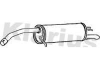 Exhaust backbox / end silencer