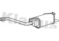 Exhaust backbox / end silencer