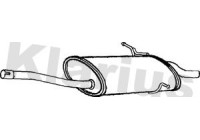 Exhaust backbox / end silencer