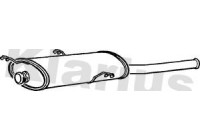 Exhaust backbox / end silencer