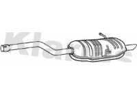 Exhaust backbox / end silencer