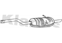 Exhaust backbox / end silencer