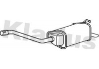 Exhaust backbox / end silencer