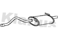 Exhaust backbox / end silencer