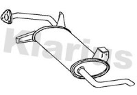 Exhaust backbox / end silencer