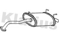 Exhaust backbox / end silencer