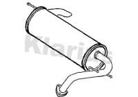 Exhaust backbox / end silencer