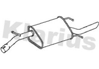 Exhaust backbox / end silencer