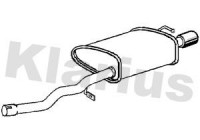 Exhaust backbox / end silencer