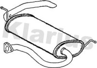 Exhaust backbox / end silencer