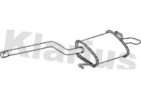 Exhaust backbox / end silencer