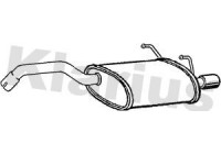 Exhaust backbox / end silencer