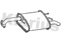 Exhaust backbox / end silencer