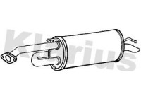 Exhaust backbox / end silencer