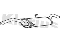 Exhaust backbox / end silencer