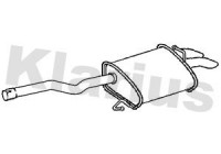 Exhaust backbox / end silencer