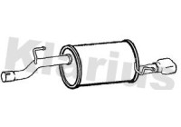 Exhaust backbox / end silencer