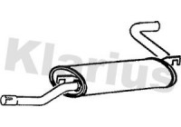 Exhaust backbox / end silencer