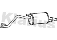 Exhaust backbox / end silencer