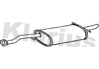 Exhaust backbox / end silencer