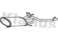 Exhaust backbox / end silencer