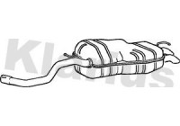 Exhaust backbox / end silencer