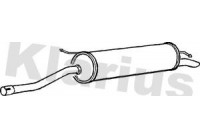Exhaust backbox / end silencer
