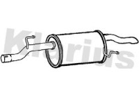 Exhaust backbox / end silencer