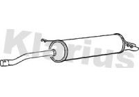Exhaust backbox / end silencer