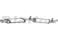 Exhaust backbox / end silencer