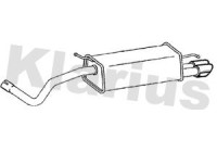 Exhaust backbox / end silencer