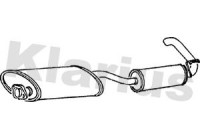 Exhaust backbox / end silencer