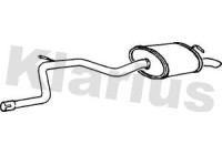 Exhaust backbox / end silencer