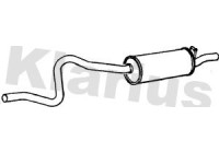 Exhaust backbox / end silencer